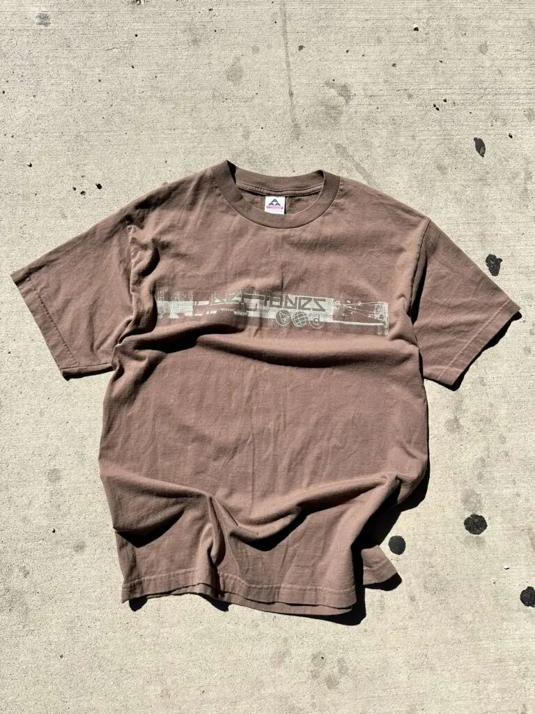 2000 Deftones "White Pony" brown tour shirt